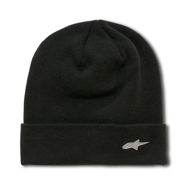 Alpinestars Metal Logo Cuff Beanie Black